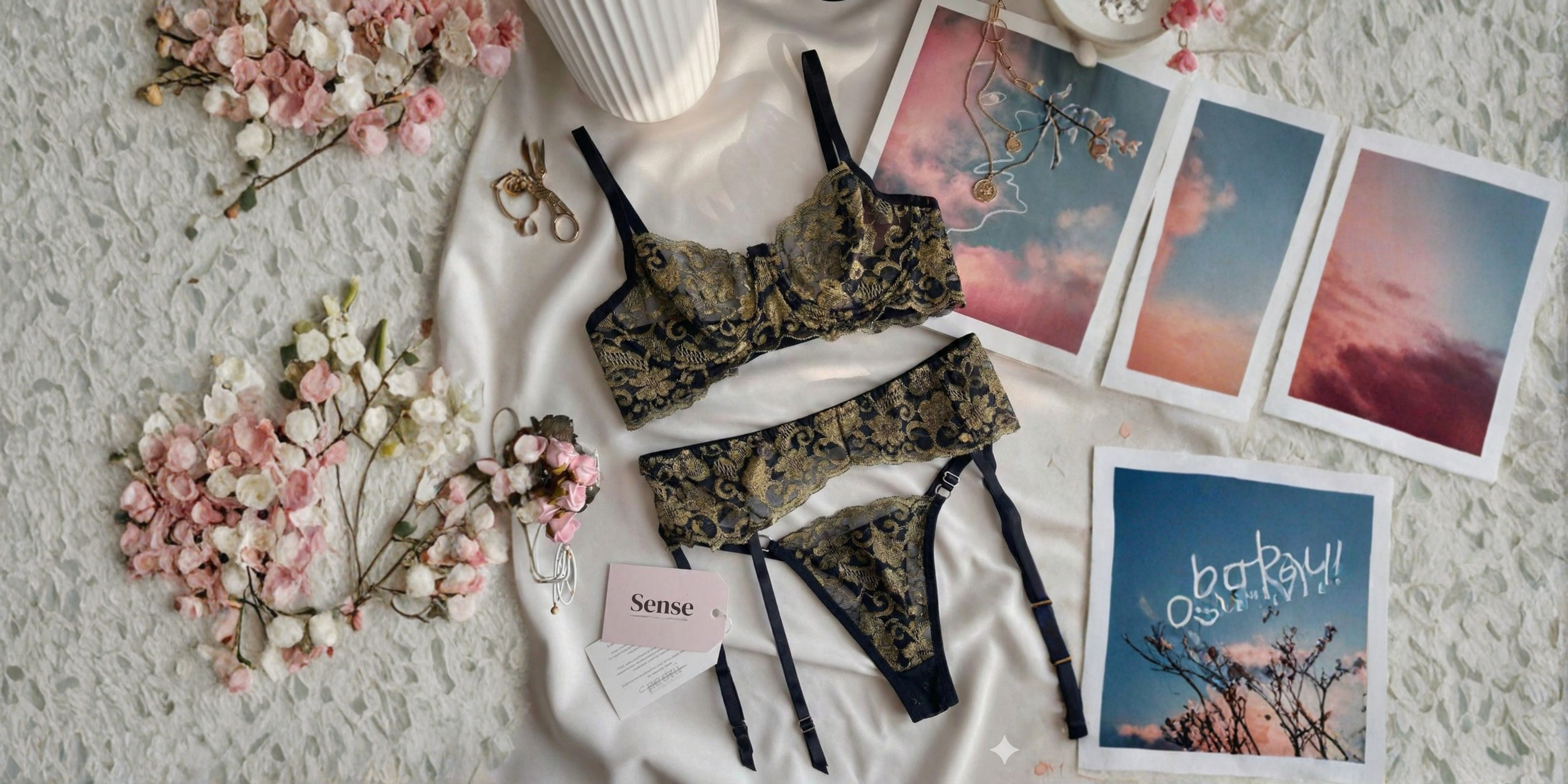 Jartiyer Gold Siyah Set