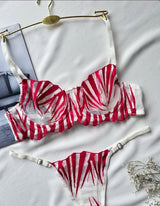 Kılıç Desen Tül Bralet Set