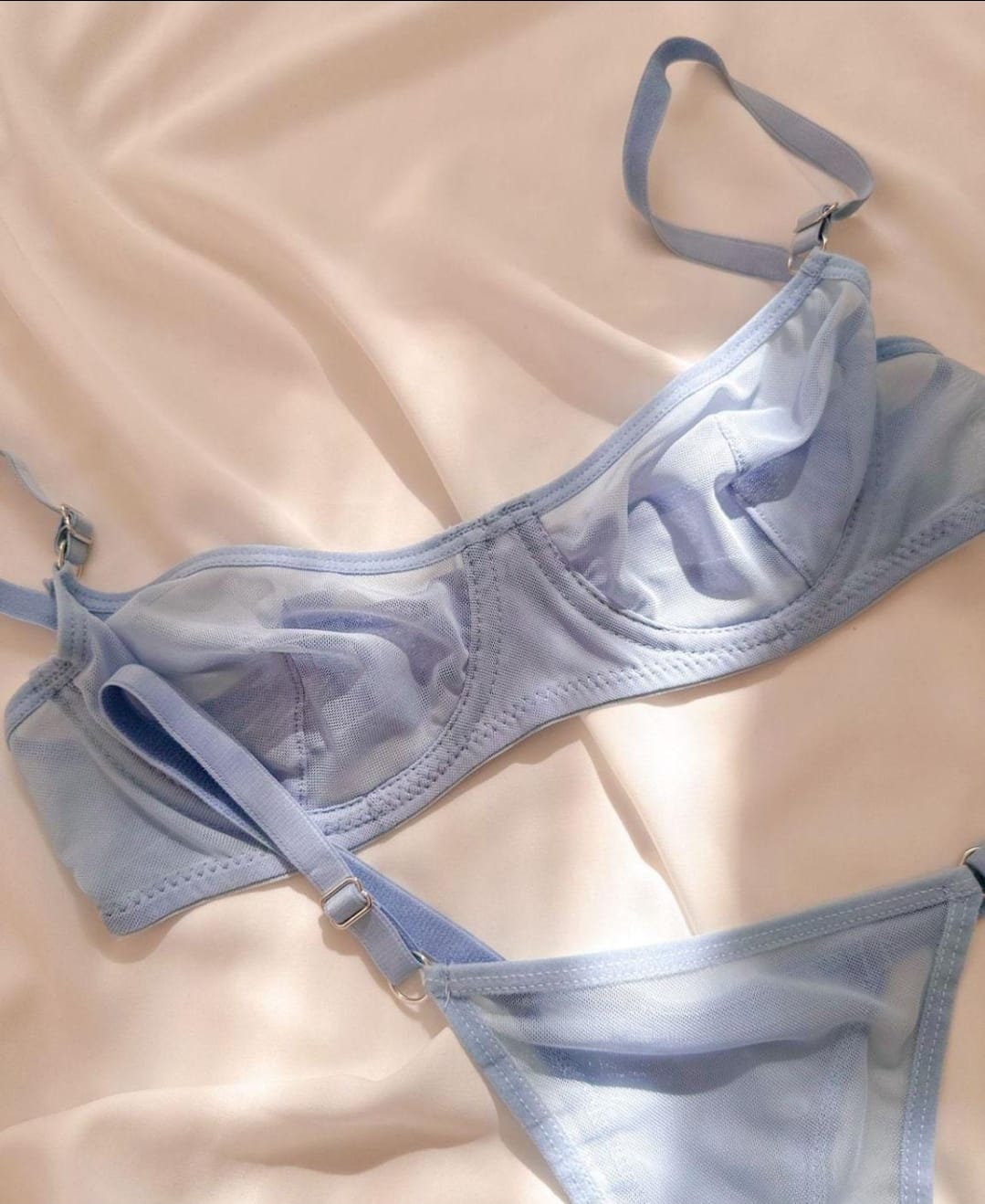 Tül Takım Bebe Mavisi