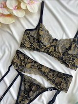 Jartiyer Gold Siyah Set