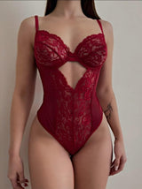 Bordo Dantelli Body Suit